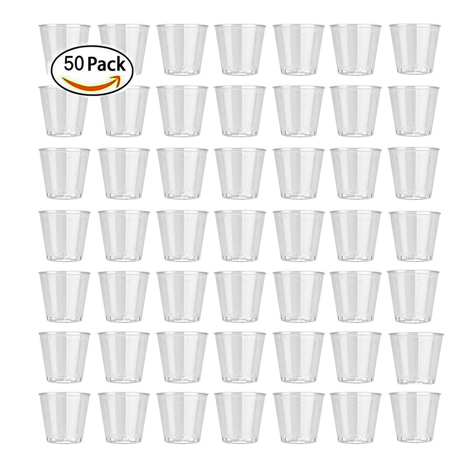 Plastic Cup 50Pcs - 50 stuks 30 ml nieuwe wegwerp