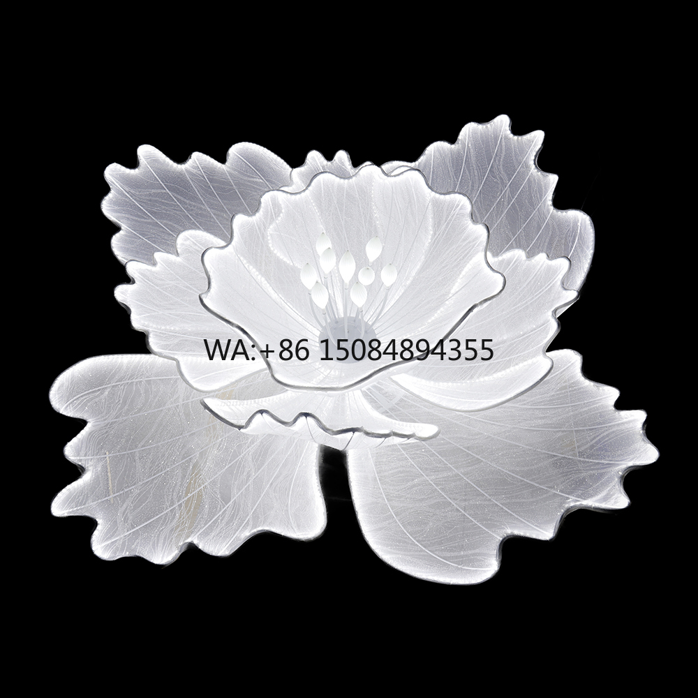 Event & Party Supply Photos - LED Gigantische Witte Bloemen Achterwand Stand
