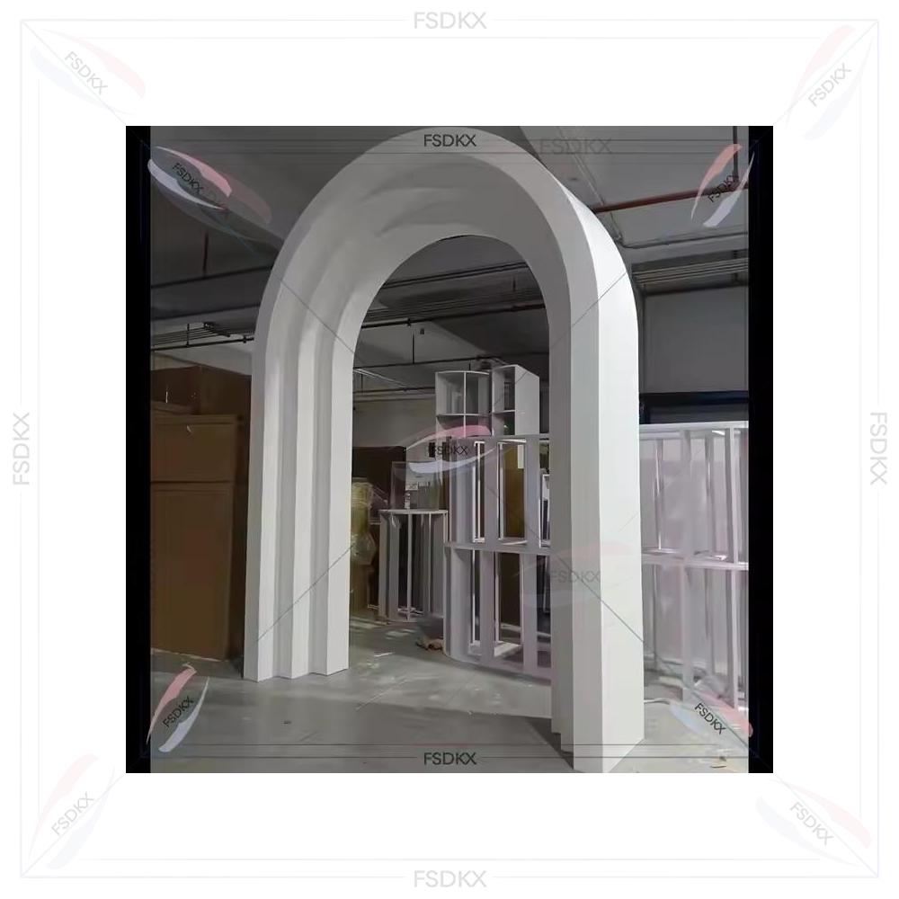 Party Event Supplier - Luxe witte PVC acryl wanddecoratie bruiloft