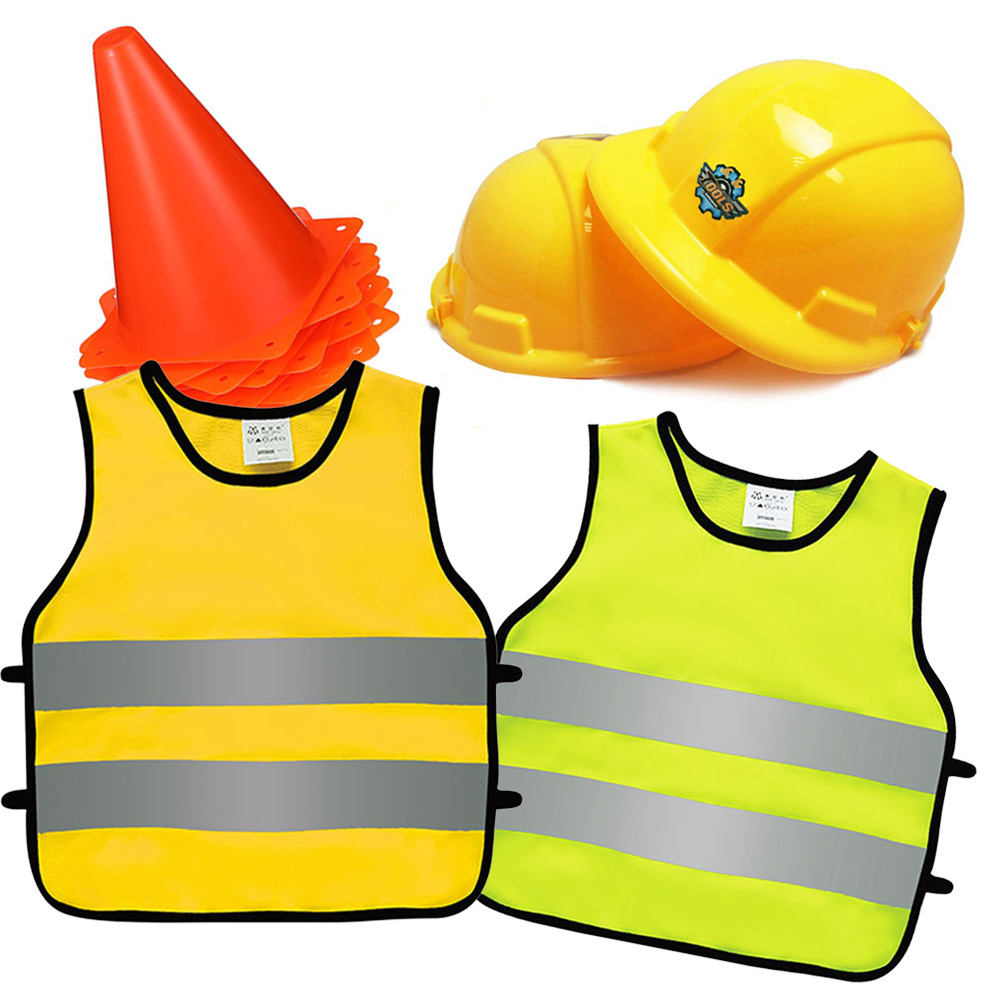 Party Hat Cone - Bouwkleding Levert Bouwkostuummedewerker Rollenspel Bouwhoed En