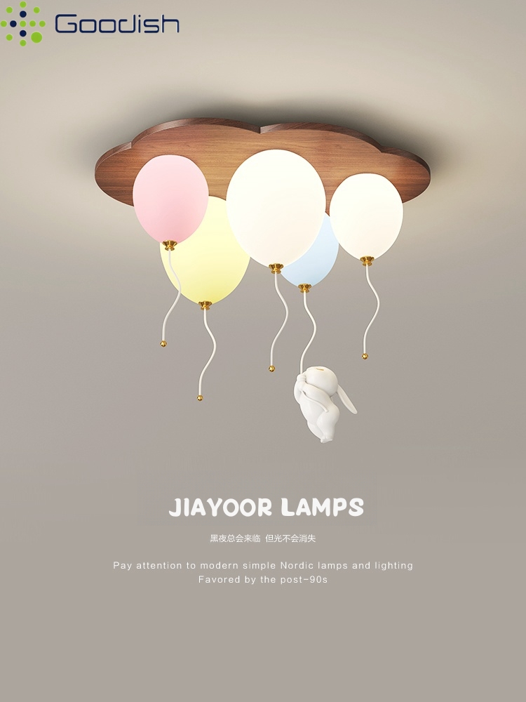 Led Balloon Light - Moderne Scandinavische Luxe Regenboog Multi-Color Ballon