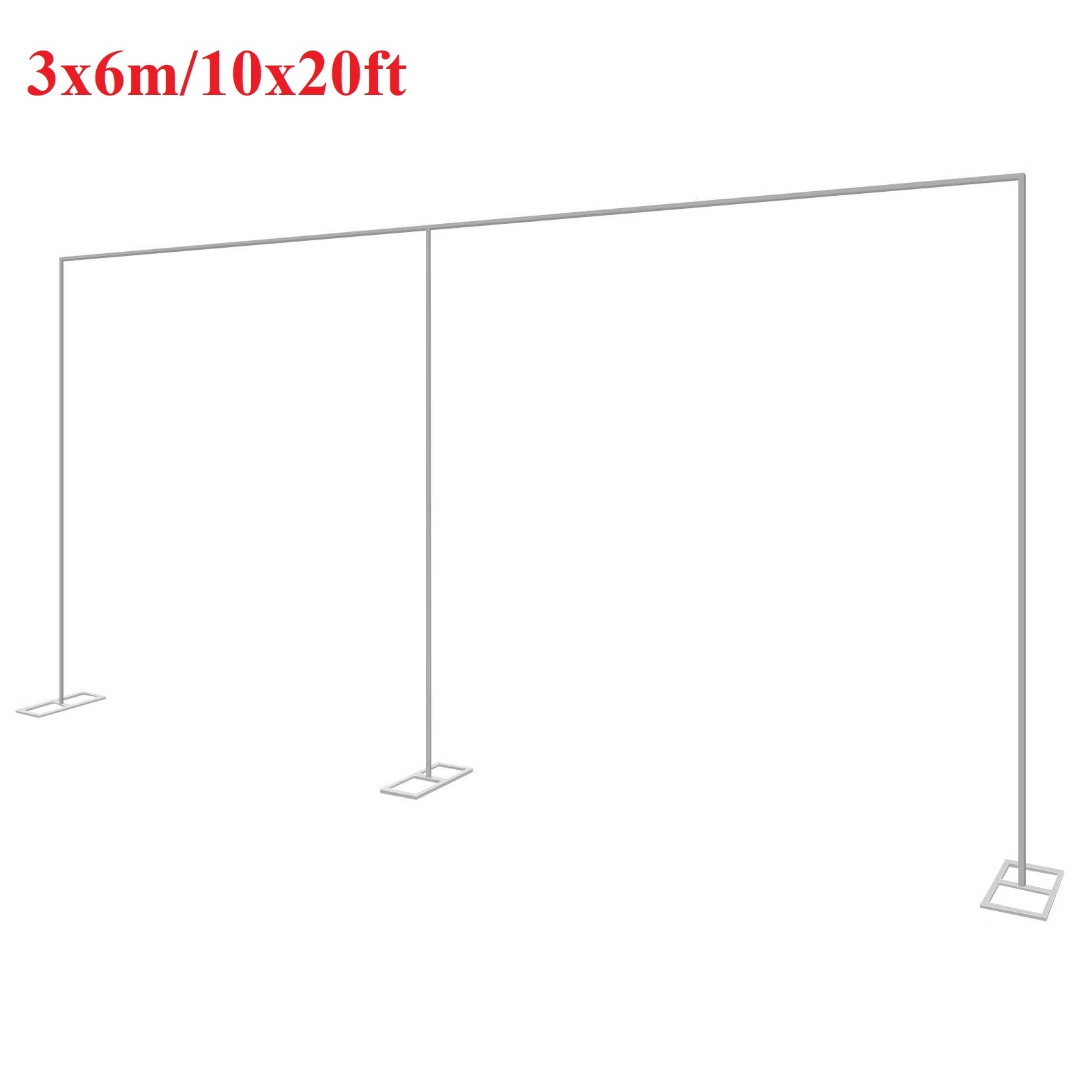 Balloon Arch Kit - 3x6m/10x20ft Metalen Bruiloft Boog Stand Zware