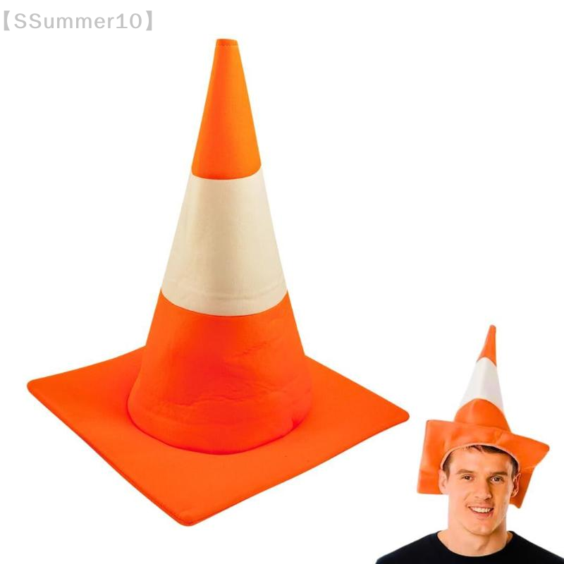 Party Hat Cone - 【SSummer10】1 STKS Verkeerskegelhoed Halloween-kostuumaccessoire voor verjaardag