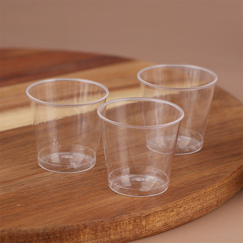 Plastic Cup 50Pcs - 50 Stuks 30 Ml Wegwerp Mini