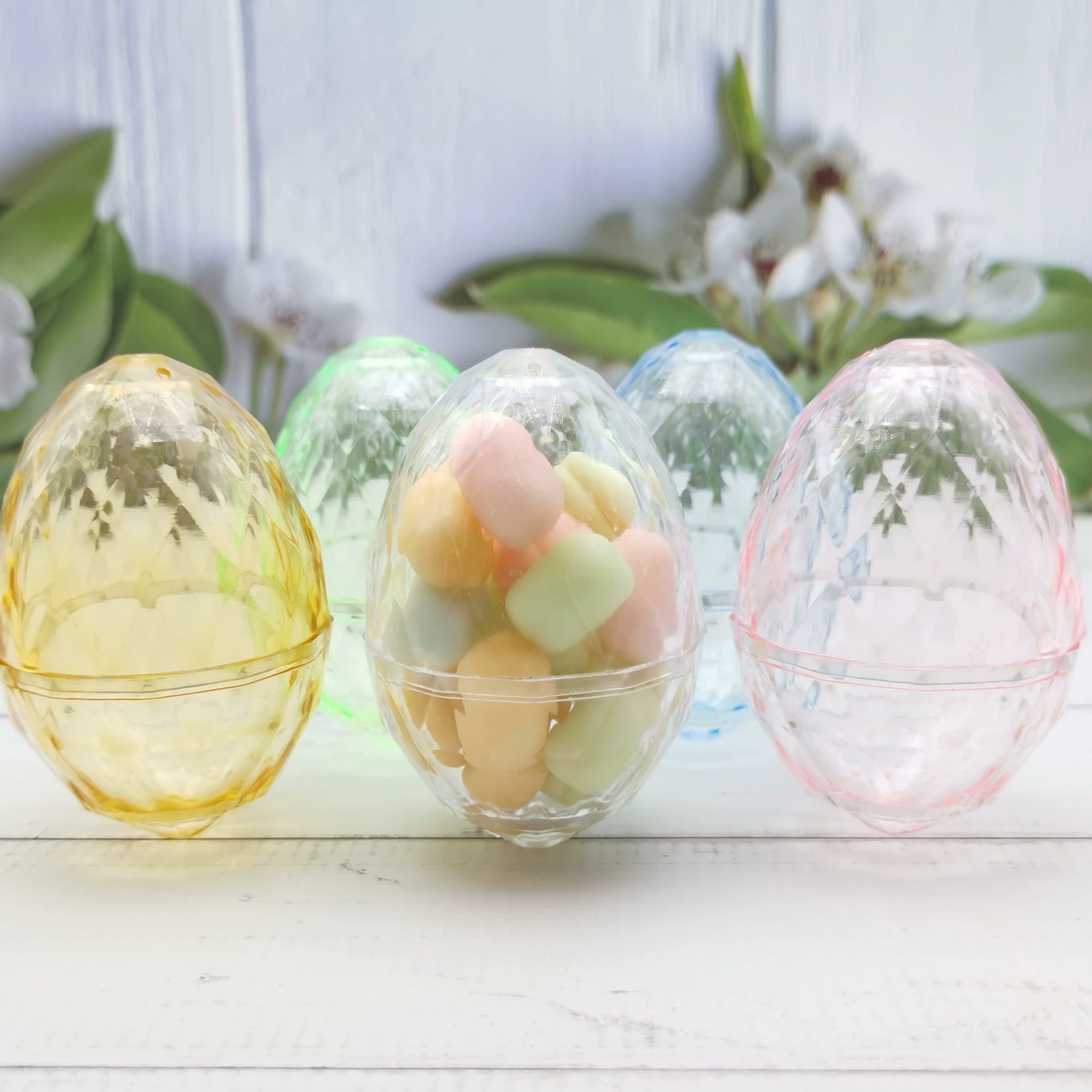 Event Party Box - 5 stuks Pasen Thema Plastic Bonbondoos