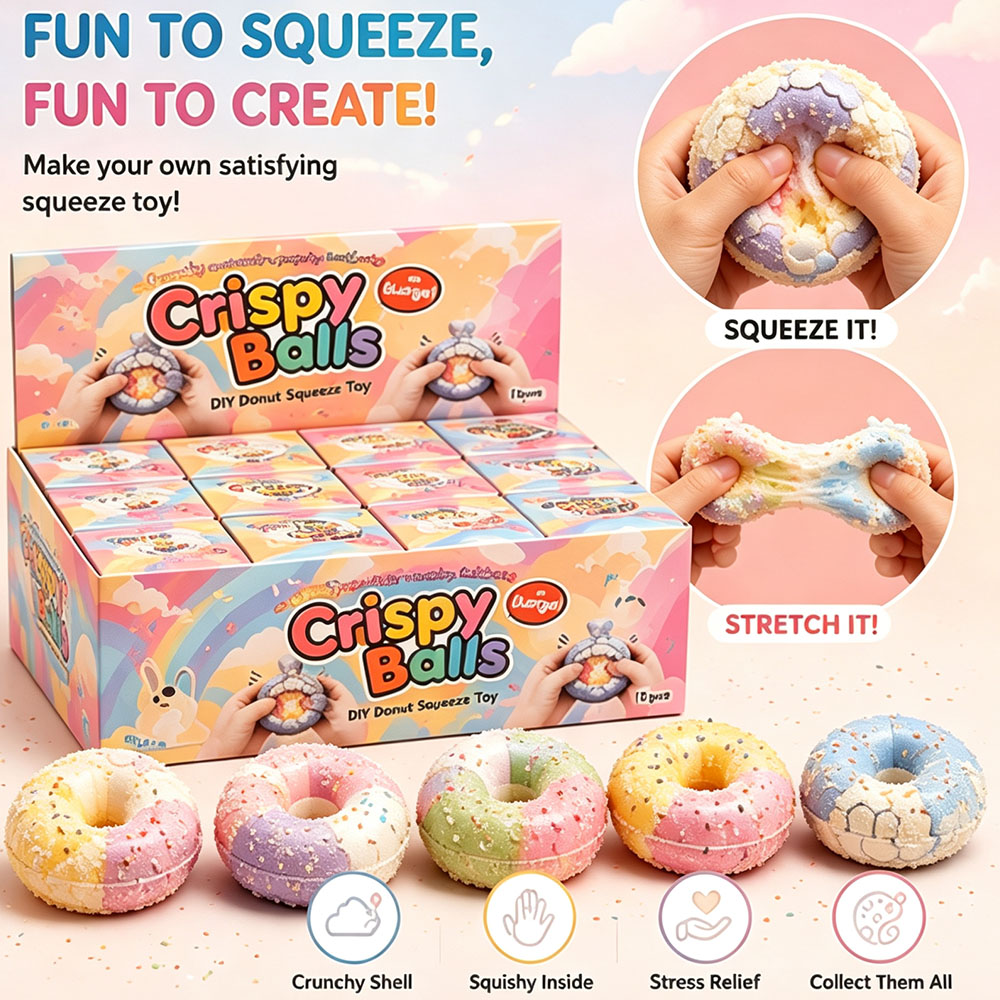 Party Favor Bag - Kawaii kamerdecoratie handgemaakte knapperige bol squishy