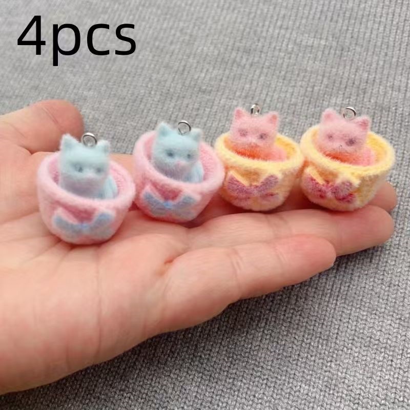 4 stuks 3D pluche hars kattenh - Event Party recensie en prijs