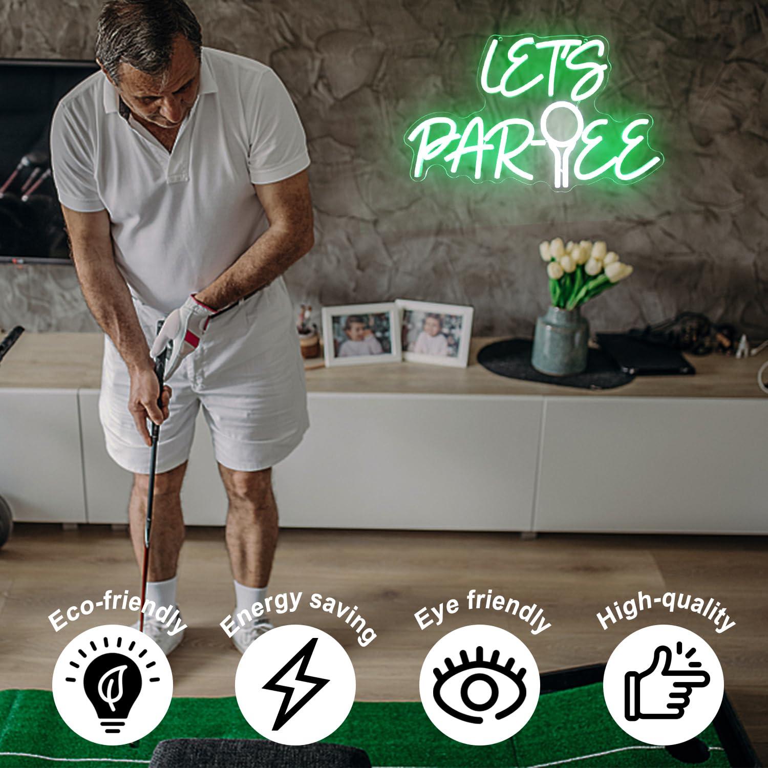 Laten we Par Tee Neon Sign Gol - Neon Sign Party recensie en prijs