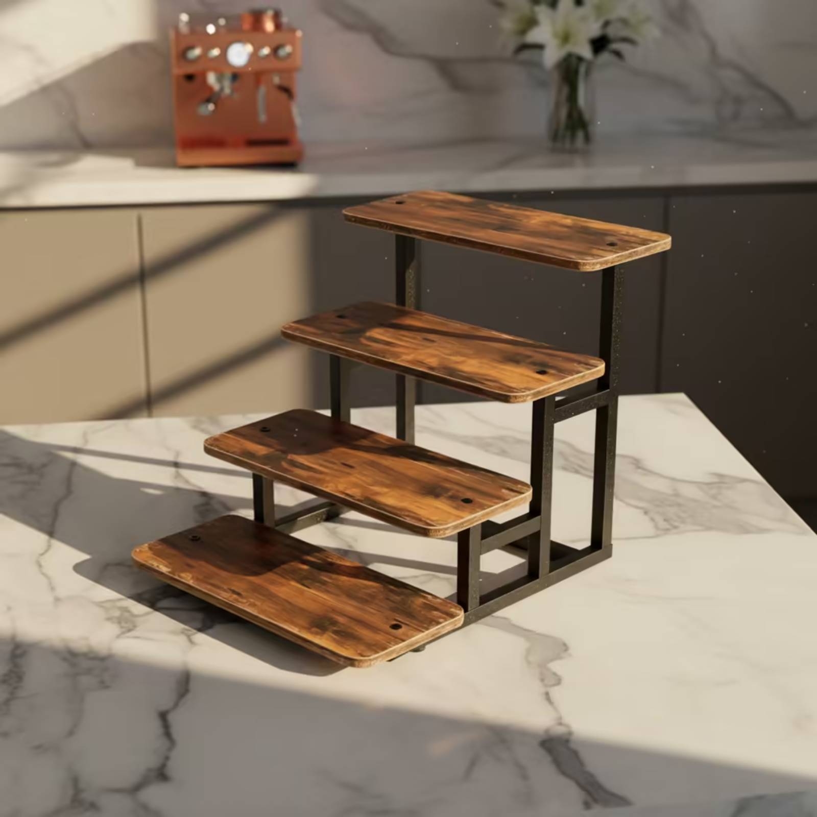 4-laags displaystandaard voor  - Cupcake Stand Tier recensie en prijs