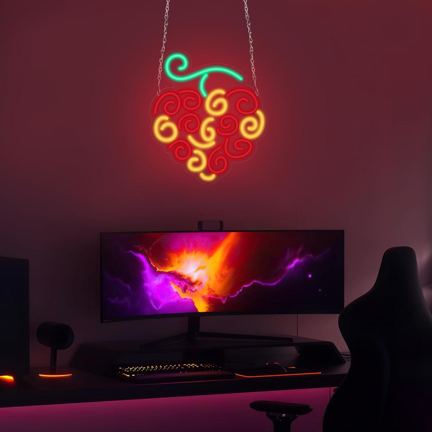 Cyber Fruit Neon Sign USB Dimb - Neon Sign Party recensie en prijs