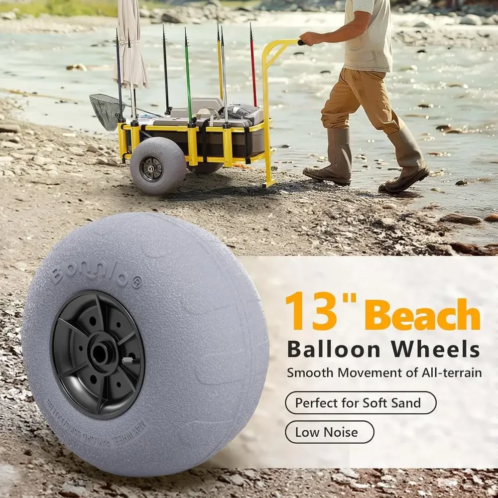 Strandkar met 13 ballonwielen, - Balloon Pump Hand recensie en prijs