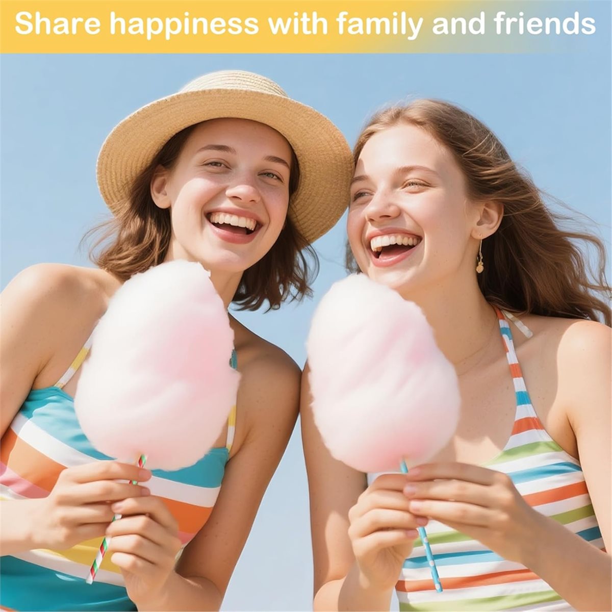 ABZT 200 stuks suikerspinkegel - Cotton Candy Cone recensie en prijs