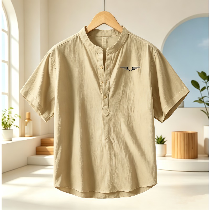Herenshirt van katoen en linne - Event Support recensie en prijs