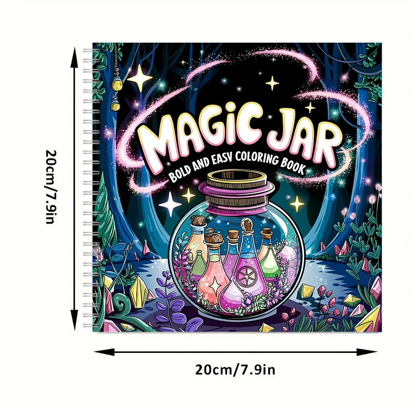 Kleurboek Magic Jar voor volwa - Supply Event recensie en prijs