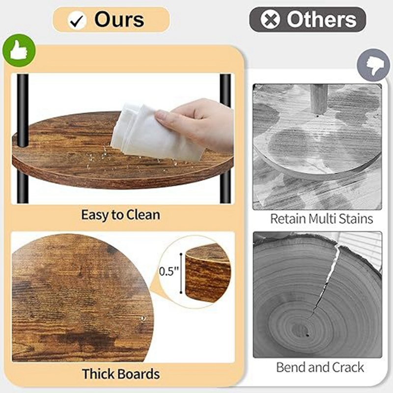 ABLN-Houten Cupcake Stand Dess - Cupcake Stand Tier recensie en prijs