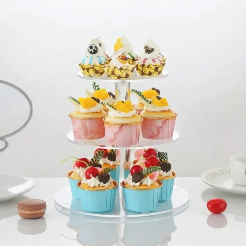 Helder acryl 3-5 Tier Cupcake  - Cupcake Stand Tier recensie en prijs