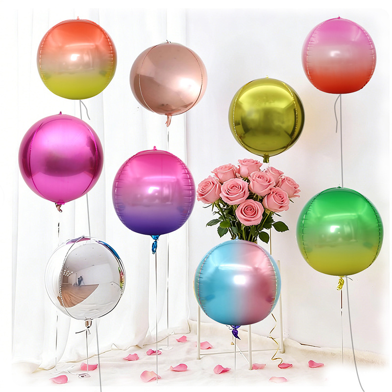 5 stuks 10 18 22 inch 4D ronde - Party Event Supply Store recensie en prijs