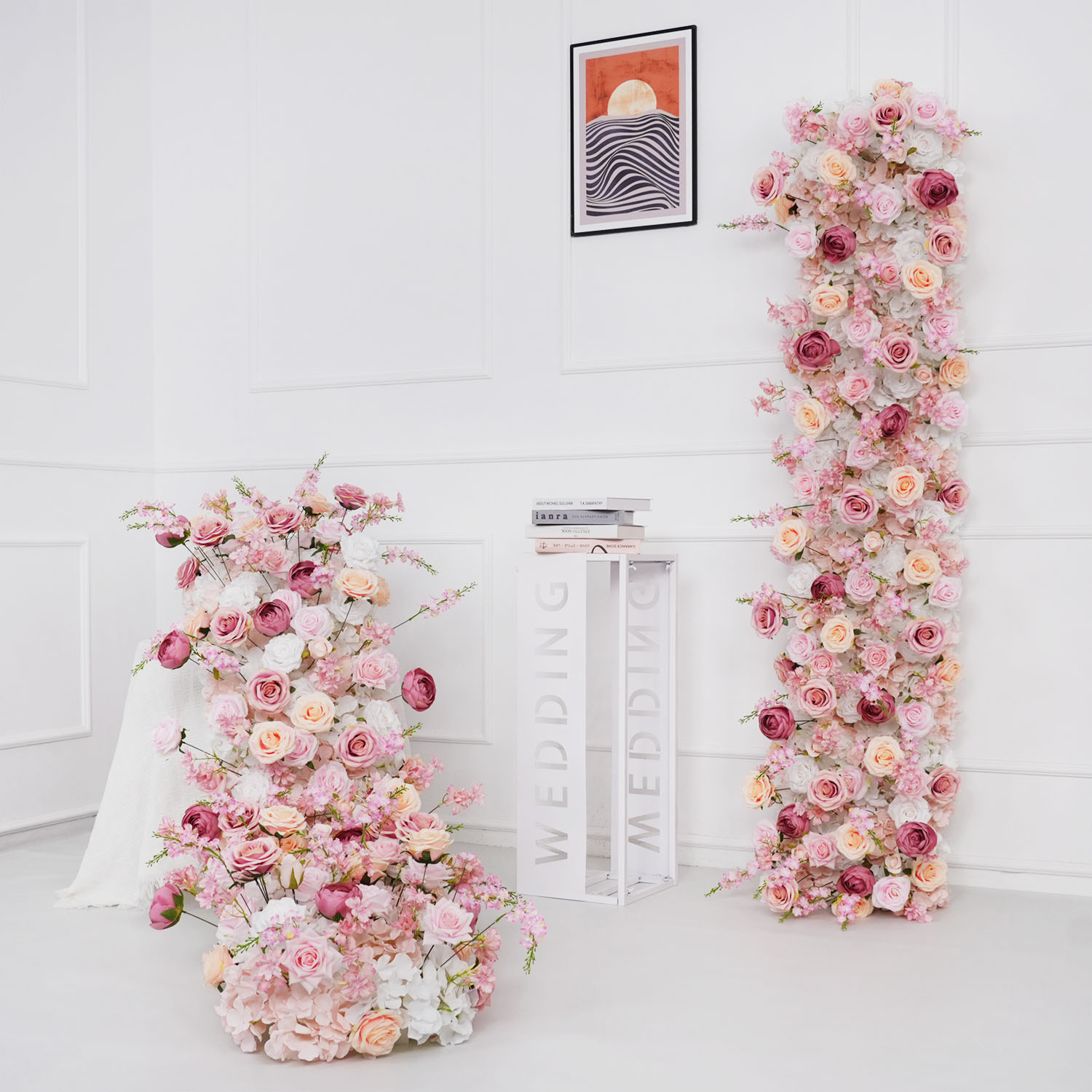 Uflower Luxe Kunstbloem Rij Ve - Flower Wall Panel recensie en prijs