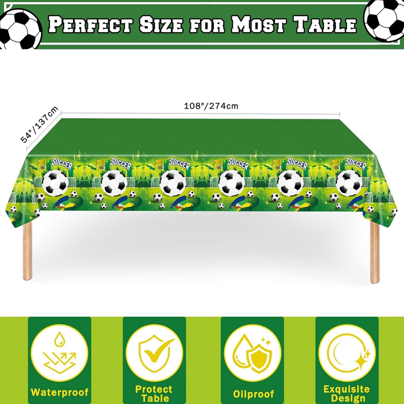 Voetbalfeest Wegwerpservies Pa - Table Cloth Disposable recensie en prijs