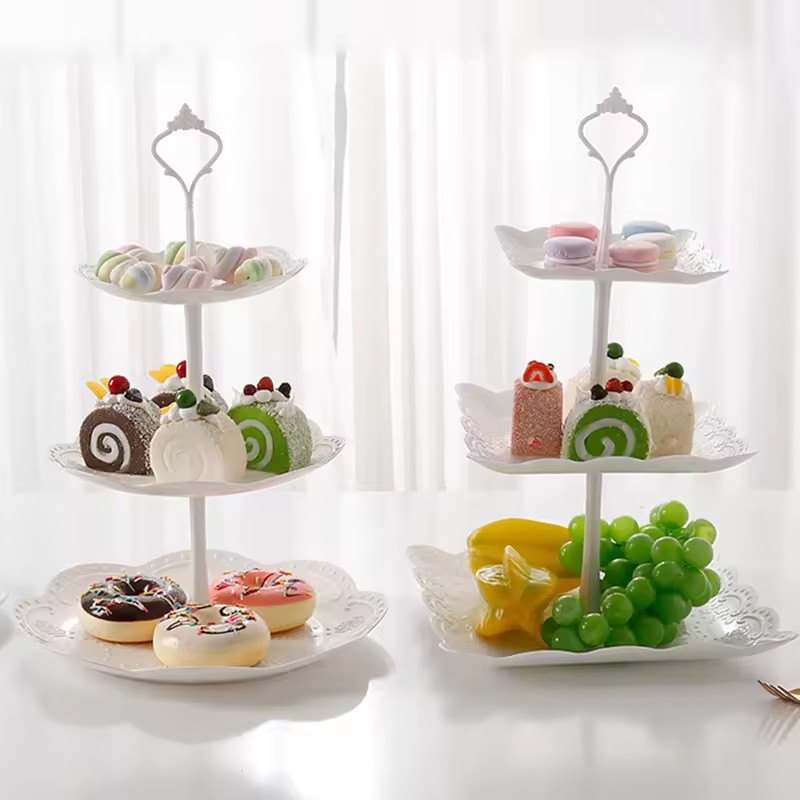 3-laags taartstandaard display - Cupcake Stand Tier recensie en prijs