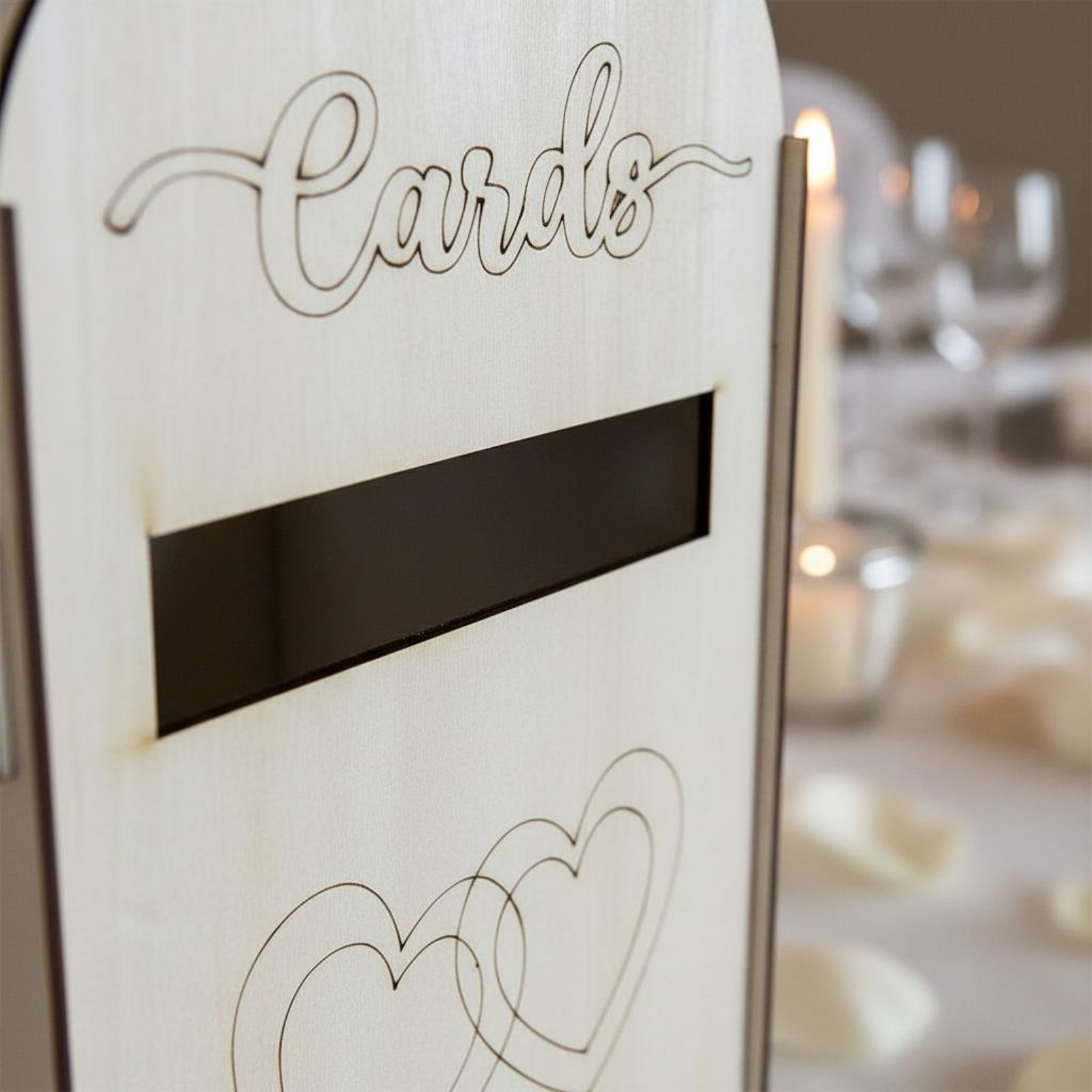 Houten trouwkaartendoos Laserg - Event Party Box recensie en prijs