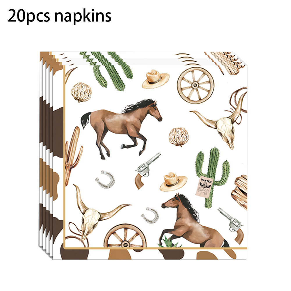 Western Cowboy Party wegwerpse - Table Cloth Disposable recensie en prijs