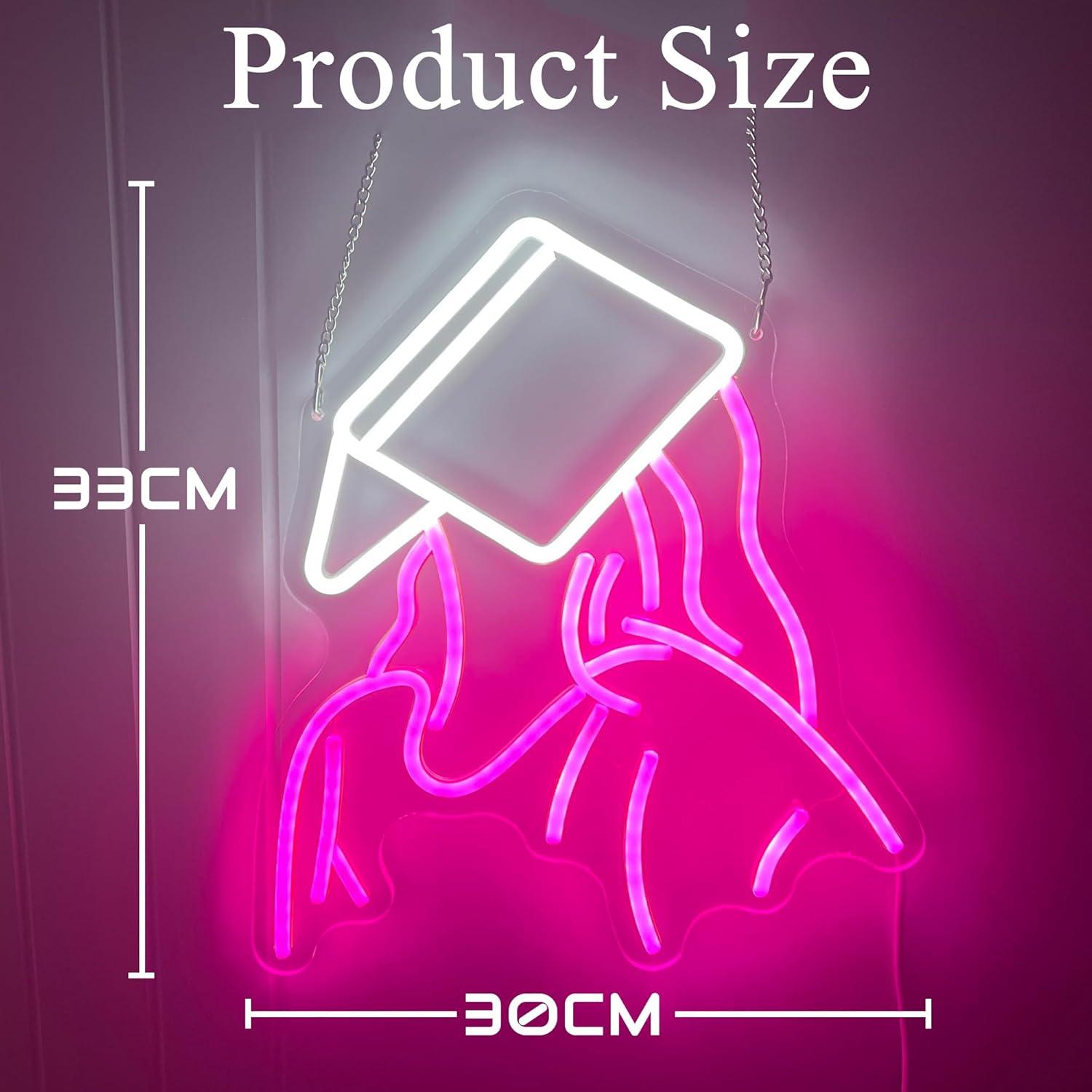 Reading Girl Neon Sign USB dim - Neon Sign Party recensie en prijs