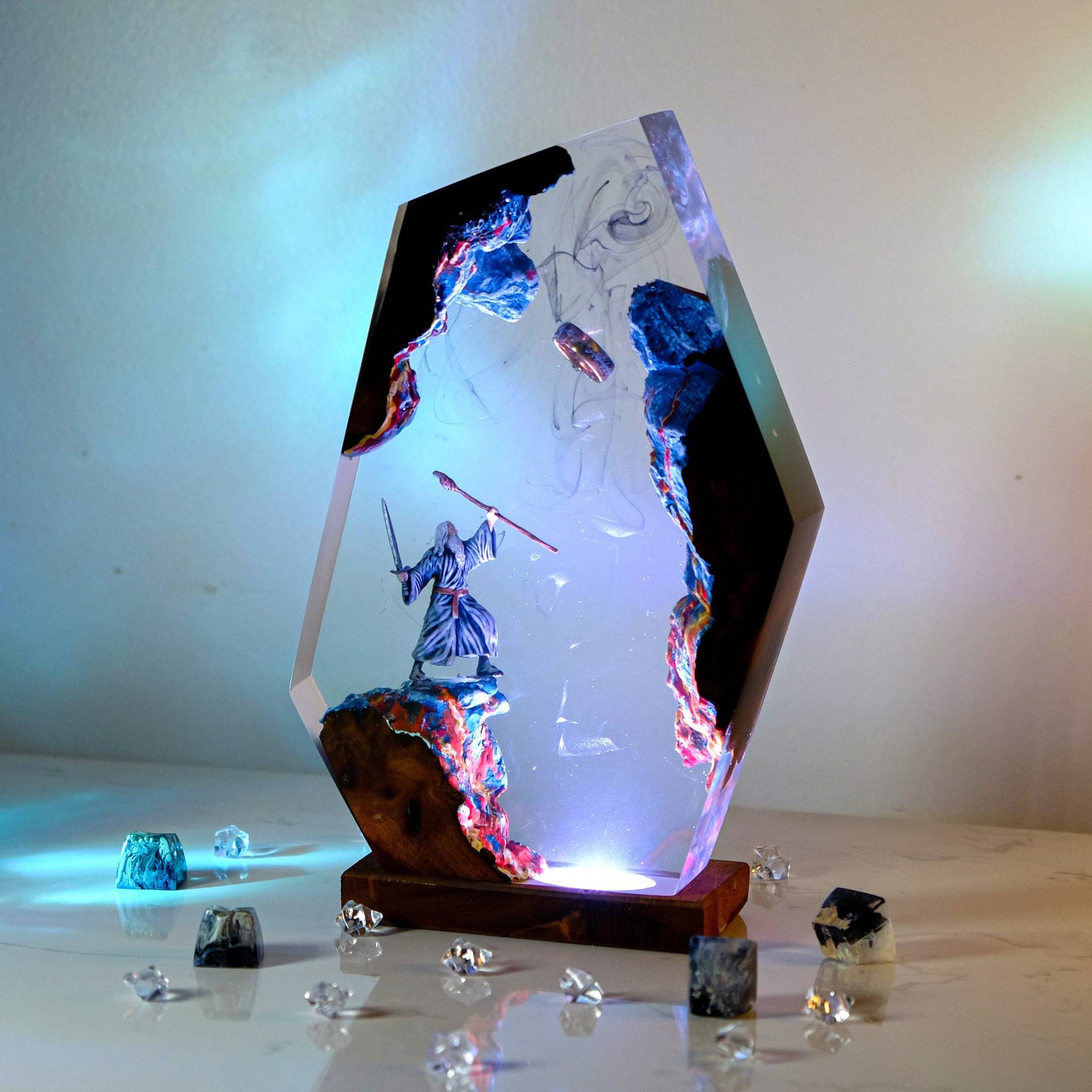 Filmscène Figuur Tafel Resin L - Neon Sign Party recensie en prijs