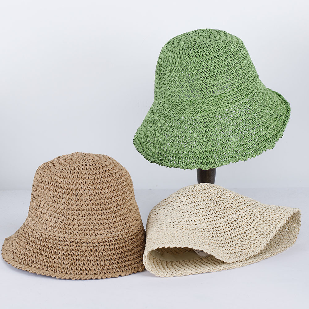 Womens Stro Zonnehoed Geweven  - Paper Straw Color recensie en prijs