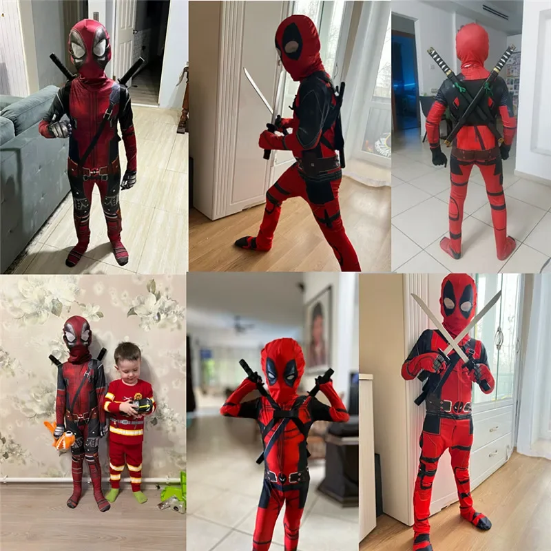 3-12Y Deadpool-kostuum voor ki - Party Favor Bag recensie en prijs