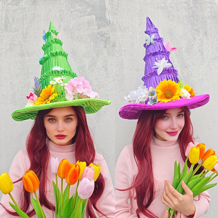 Paasheksenhoed Magische meisje - Party Hat Cone recensie en prijs
