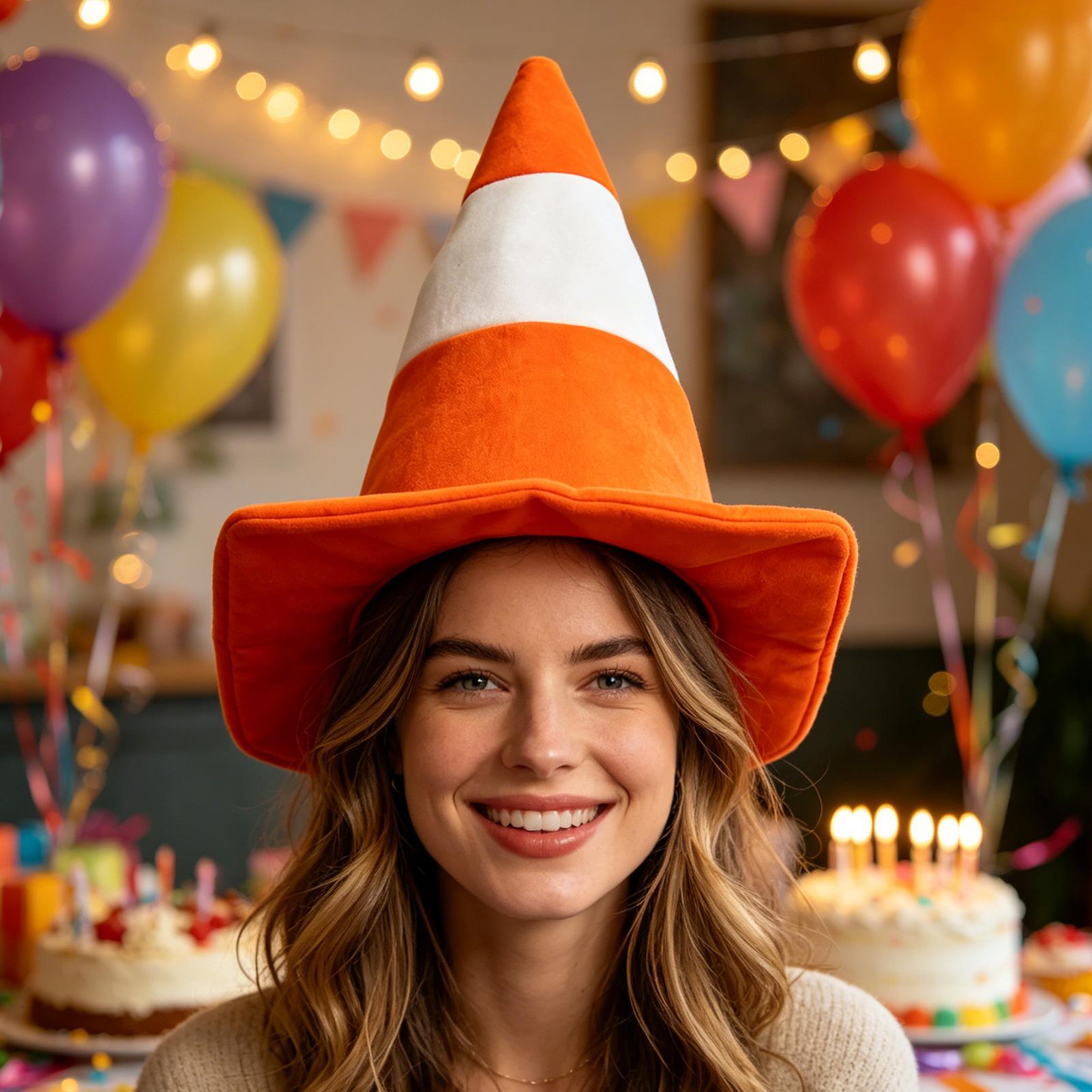 Zachte vilten novelty kegelhoe - Party Hat Cone recensie en prijs