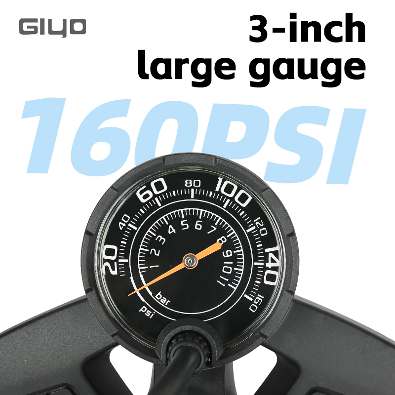 GIYO 160PSI Fiets Vloerpomp MT - Balloon Pump Hand recensie en prijs