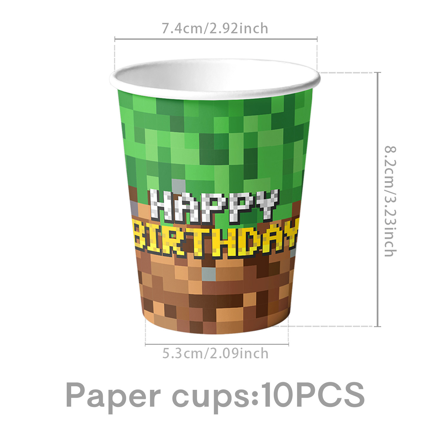Minecraft thema verjaardagsart - Supply Event recensie en prijs