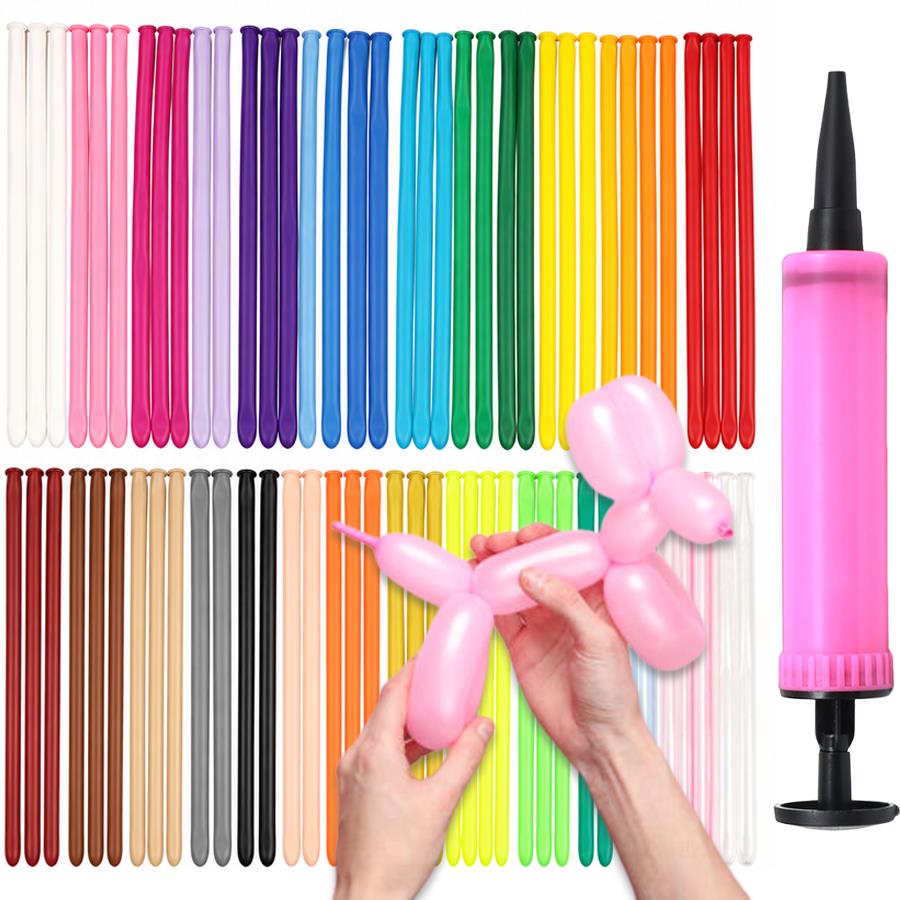 101/201 stuks lange stripballo - Balloon Pump Hand recensie en prijs