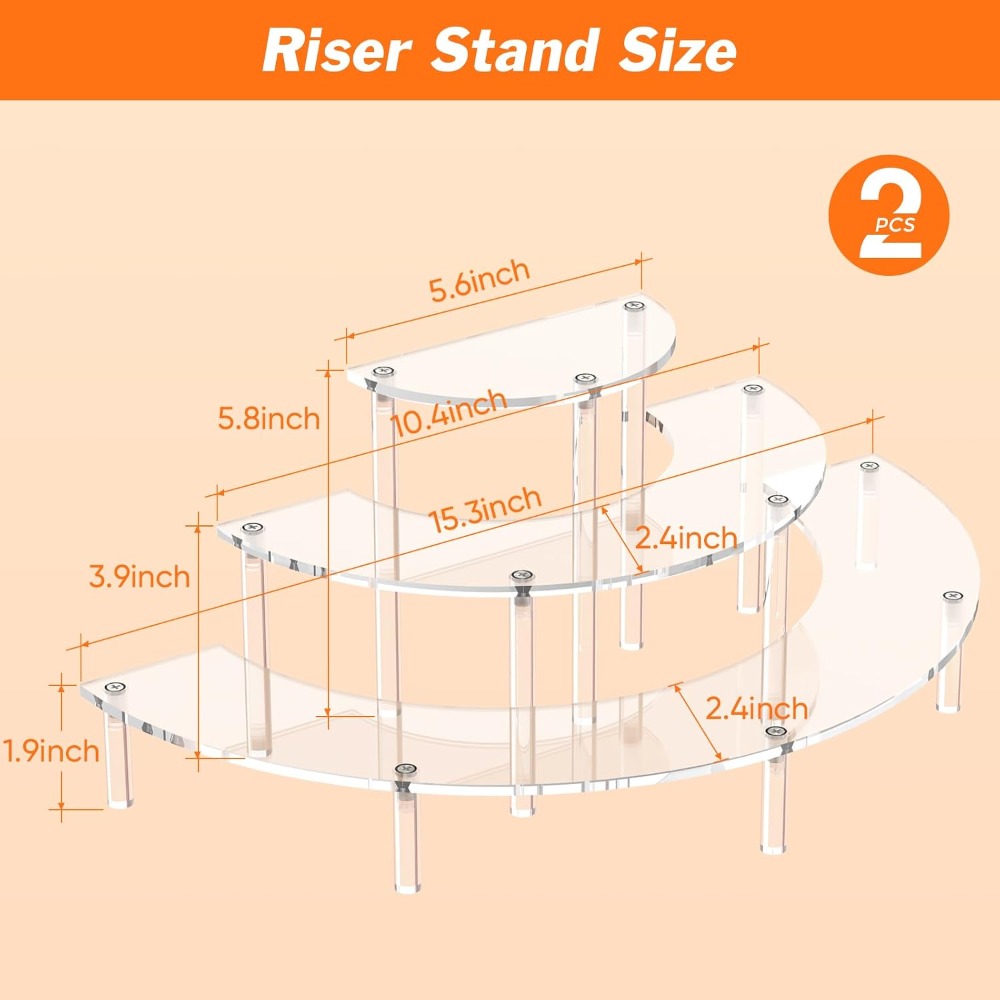 3-laags acryl displaystandaard - Cupcake Stand Tier recensie en prijs