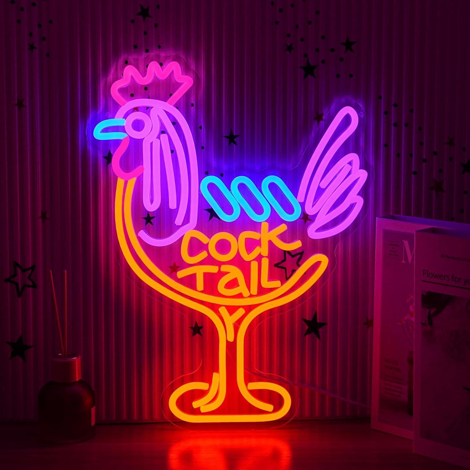 Cocktail Neon Sign USB Dimbare - Neon Sign Party recensie en prijs